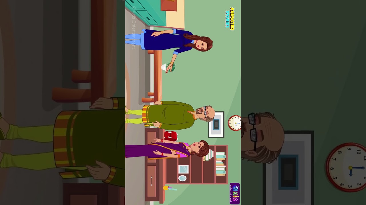 Success Story of A Poor Girl | Moral Stories | Cartoon | English Story | learn English | Motivation