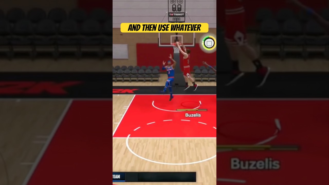 Как сделать аллей-уп в NBA 2K26!
