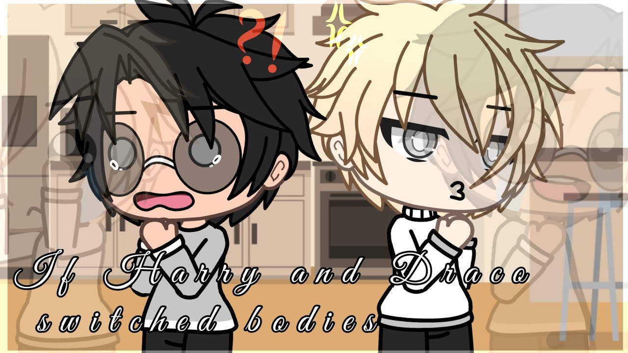 If Harry and Draco switched bodies for a day | Gachalife Drarry | not original!