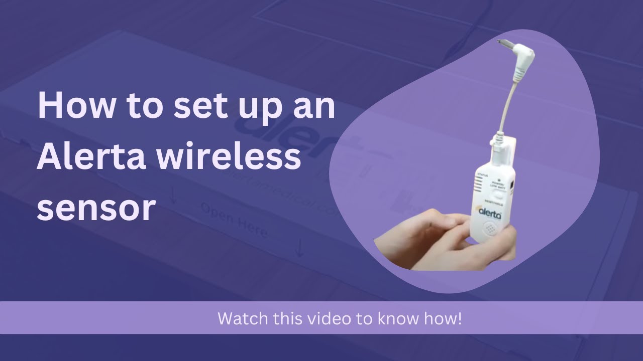 Setting up Alerta wireless sensors