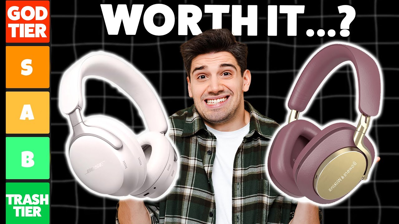 BEST Noise Cancelling Headphones 2025 Tier List - STAY AWAY FROM THESE!