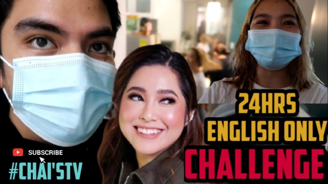 24hrs English Only Challenge with ate Moira Dela Torre & Kuya Jason (FullVlog)😊❤️