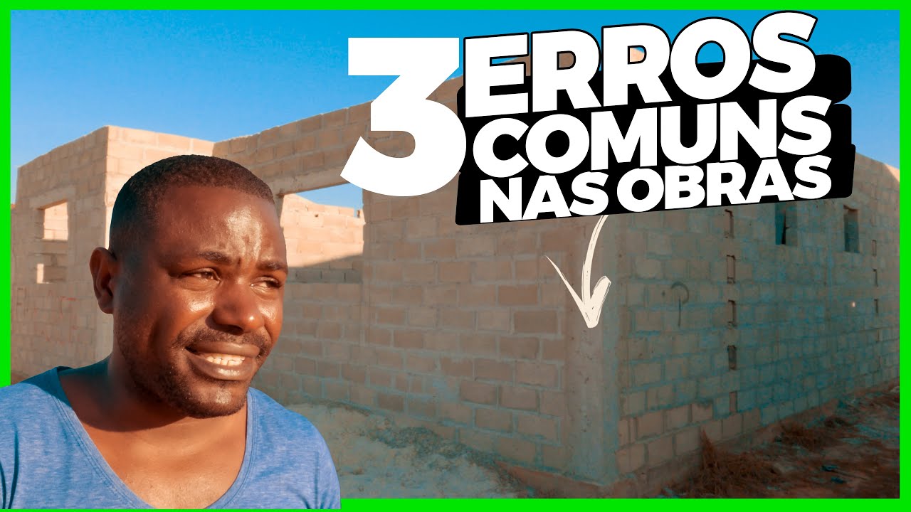 Os Três principais erros que os Angolanos cometem na construção de casa encontrei nesta obra e vo...