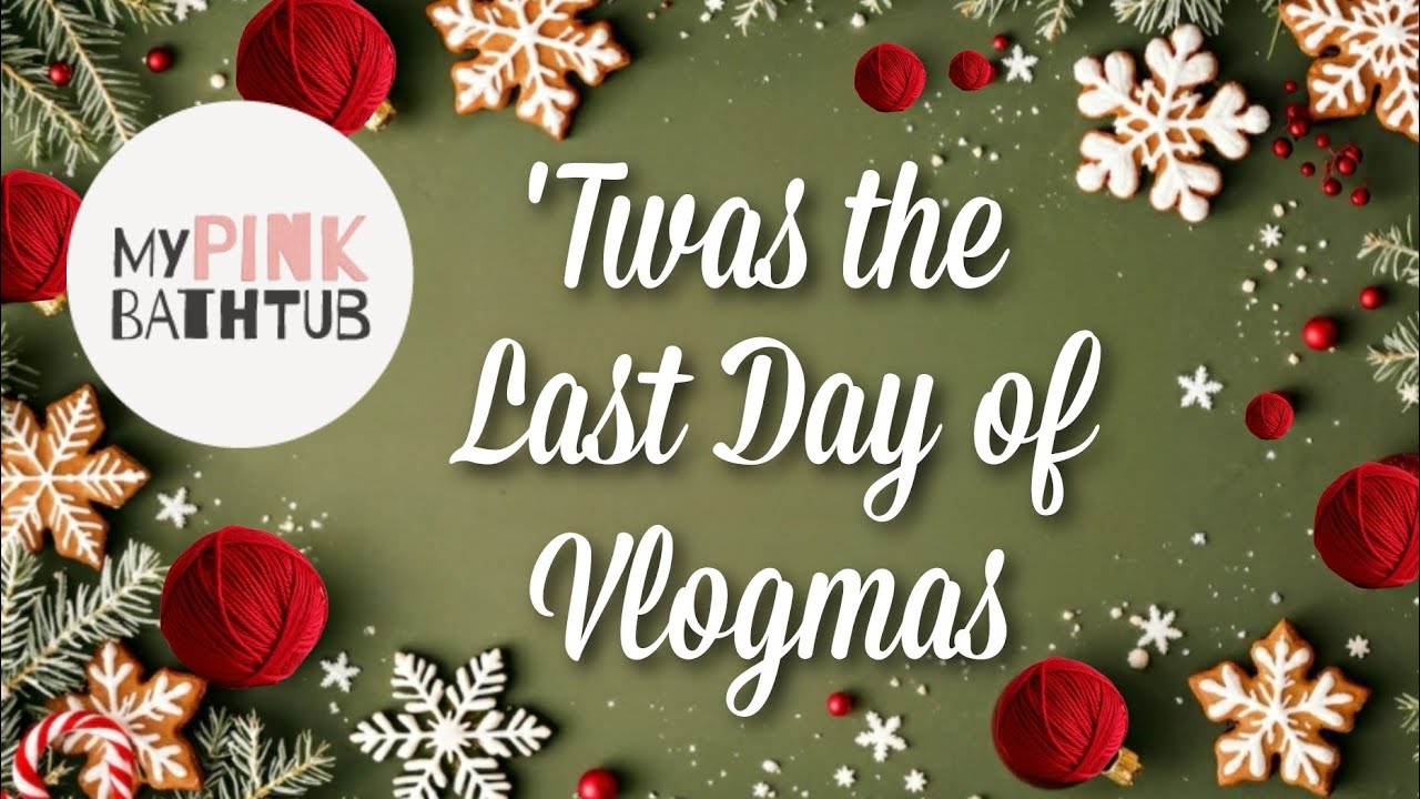 Это был последний день Vlogmas! Полная презентация пряжи Biscotte Yarns, Smash Knits, Olive Park ...