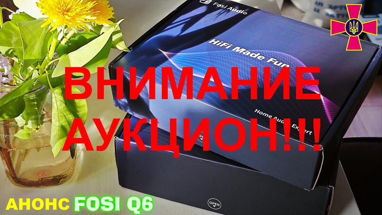 DacMaster: Fosi Audio Q6 DAC + Visualizer AH-01A!