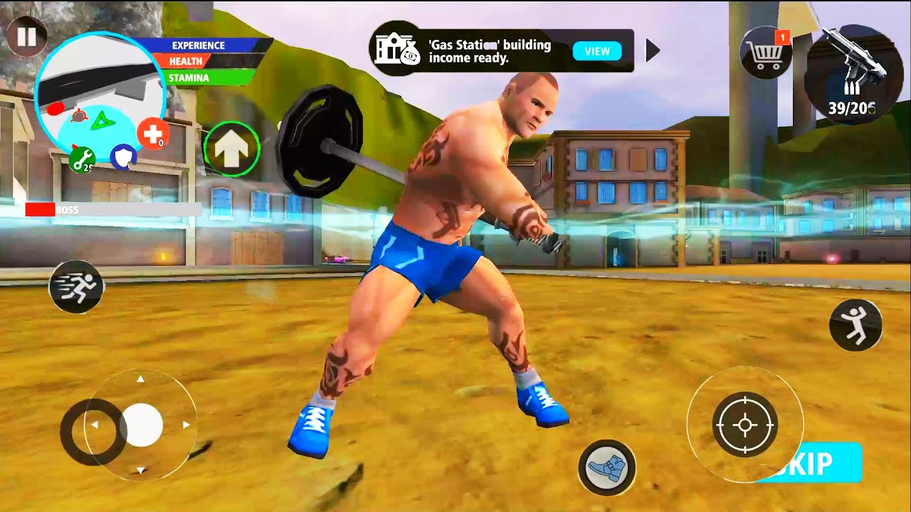New Gangster Crime (Fight With Beach Area Boss) | Complete Beach Mission | Android Gameplay
