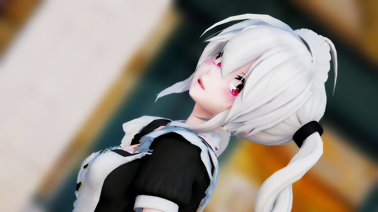 【MMD】Shake It Off【Haku Luka】Maid [4K UHD]