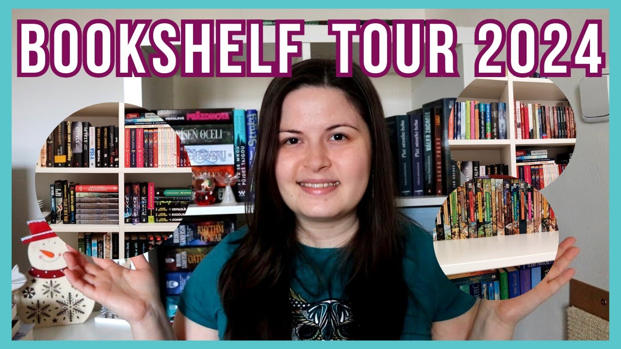 BOOKSHELF TOUR 2024 📚 MOJE KNIŽNÍ SBÍRKA
