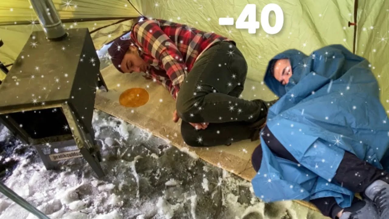 4 TAGE ISOLATION: Solo-Camping bei -35°C im Schneesturm | Lake District