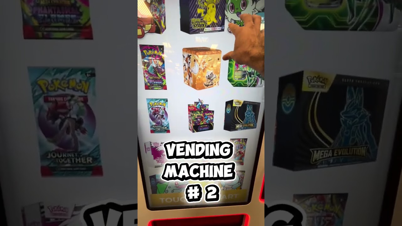 Double drop at the vending machines?! #pokemoncards #pokemontcg #pokemoncommunity #151 