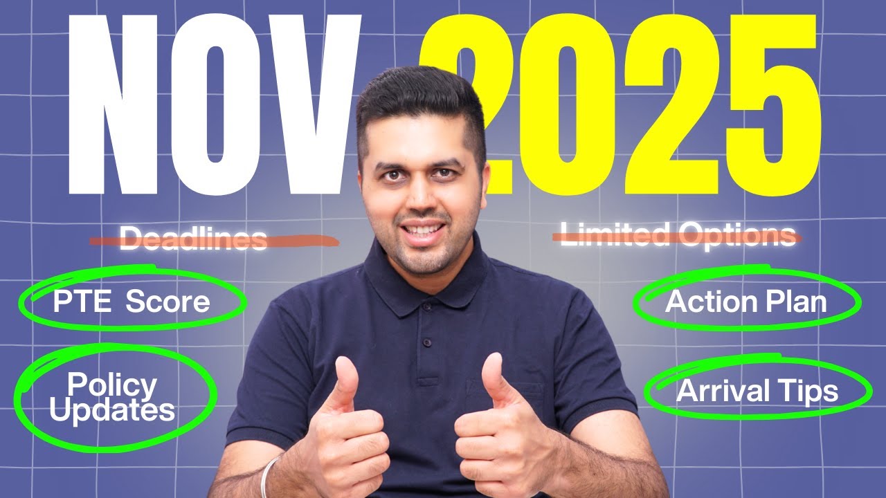 November 2025 Intake: Do This Now