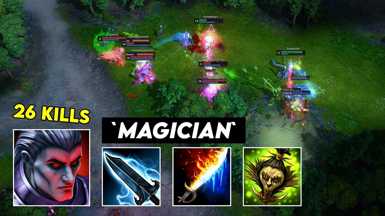 HON Reborn Corrupted Disciple - `magician` 26 Kills