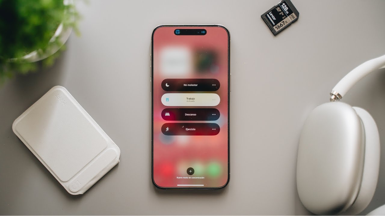 Como configurar los modos de concentraci&oacute;n en el iPhone para que sean &uacute;tiles 📱