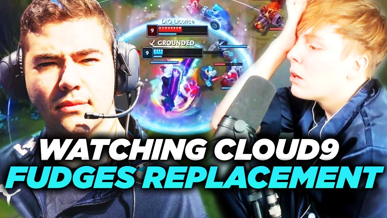 LS | WATCHING FUDGE'S REPLACEMENT WITH FUDGE ft. KatEvolved and DonJake | C9 vs DIG