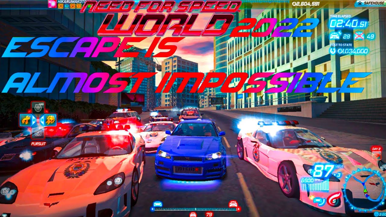 NFS World Online Updated 2022 - The Cops Literally Sent 