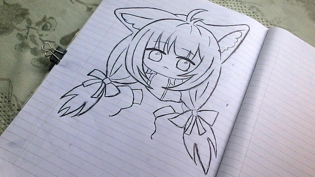 How to Draw a Cute Anime Girl | Step by Step Tutorial