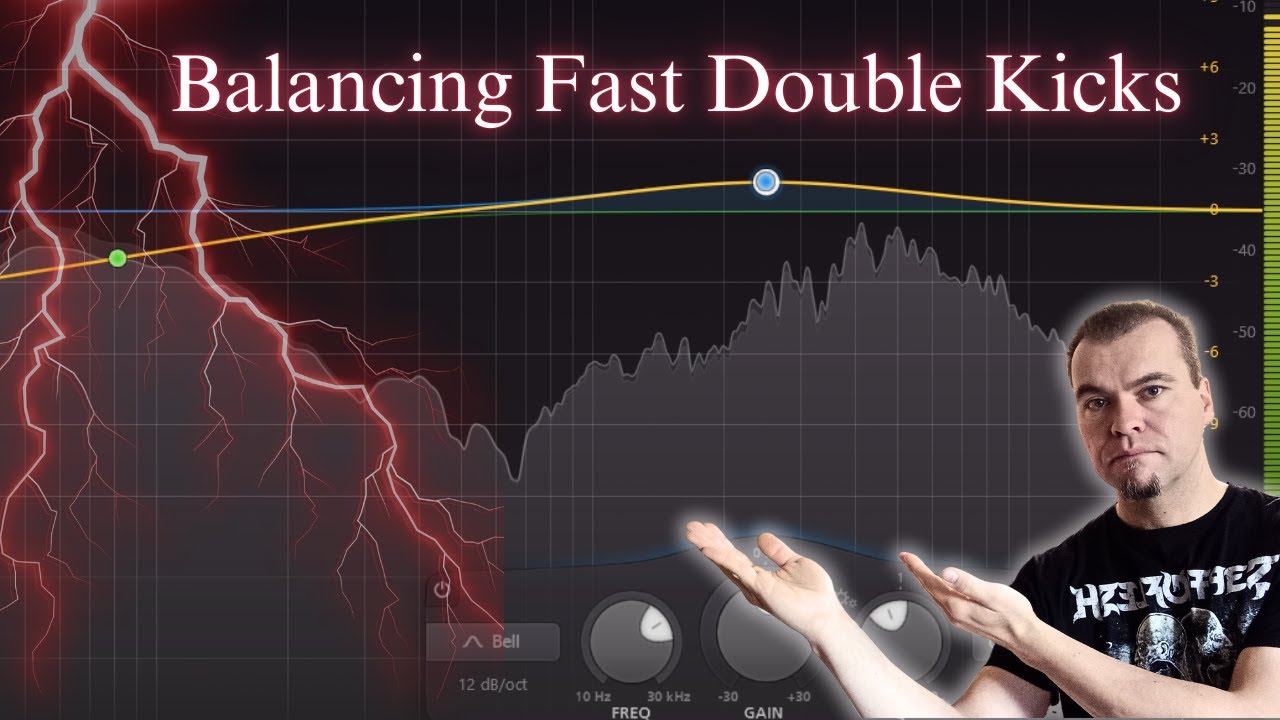Mixing Fast Double-Kicks in Metal