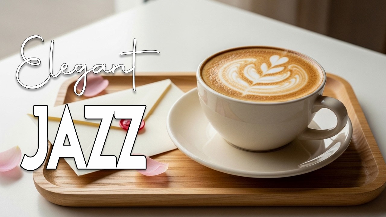 Elegant Coffee Jazz 💖 Romantic Bossa Nova Instrumental for Love, Calm & Warm Feelings