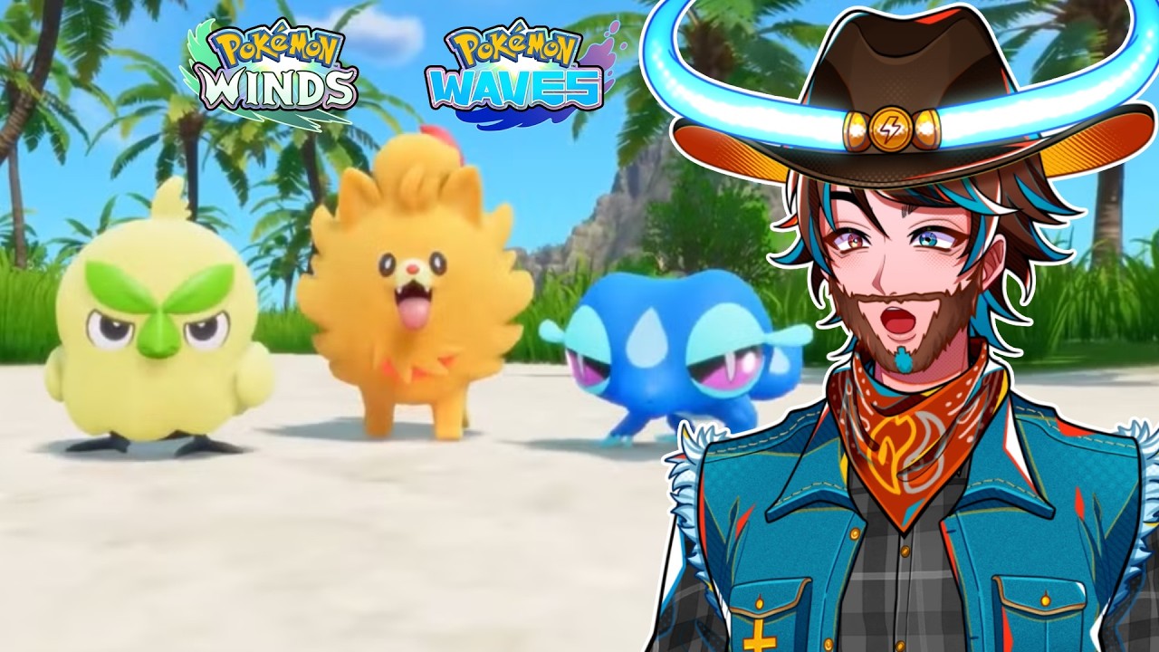 Gen 10 looks AMAZING!! VTuber reasts to Pokémon Winds and Waves trailer