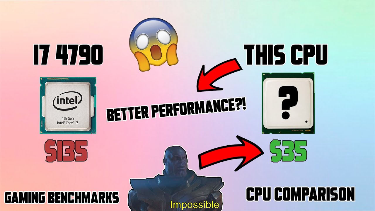 BETTER CPU than i7-4790 for 35 USD!!! Xeon E5-1620 vs i7 4790 Gaming benchmarks