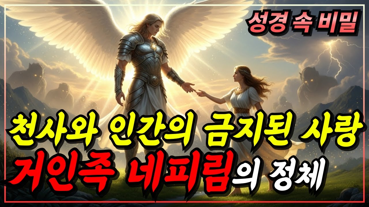 [성경이야기] 성경이 숨긴 가장 충격적인 이야기, 거인 네피림 탄생의 비밀ㅣ성경 핵심 말씀ㅣ자면서 듣는 성경이야기