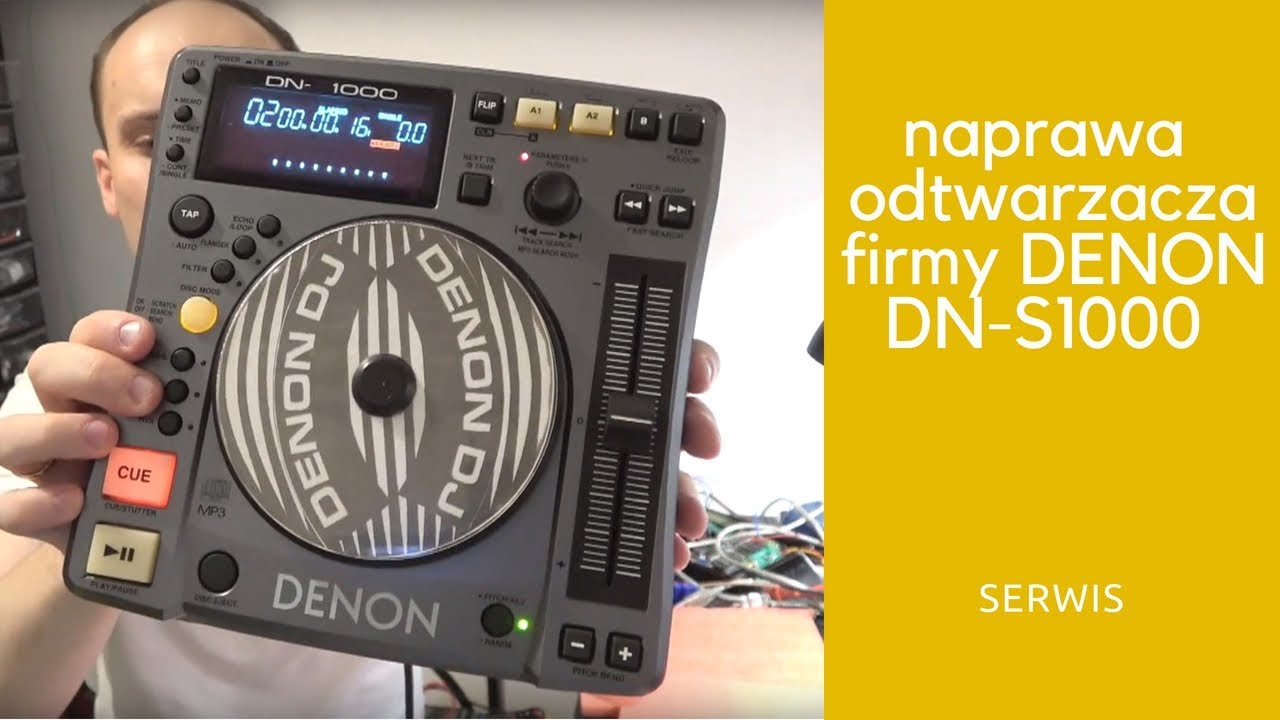ZIZ - jak naprawić odtwarzacz firmy DENON DN-S1000