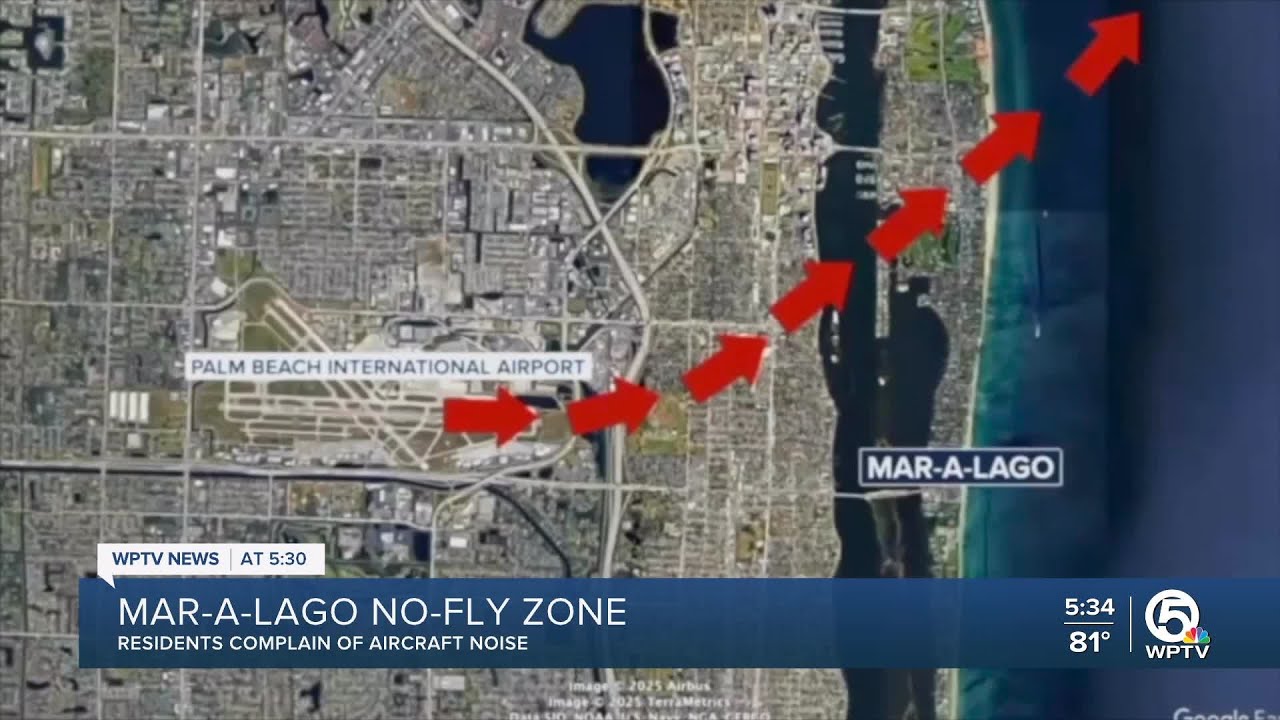 Palm Beach fights federal no-fly zone over Mar-a-Lago