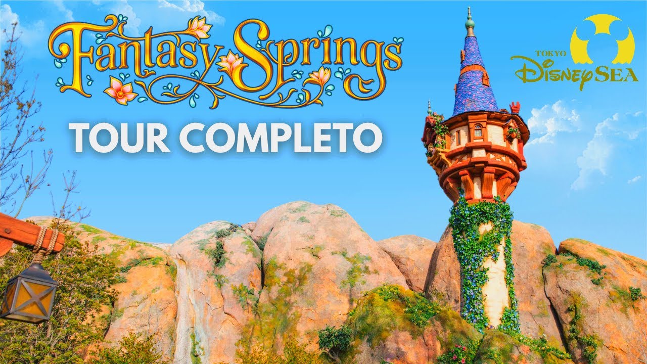 FANTASY SPRINGS a Tokyo DisneySea Tour Completo 2025 