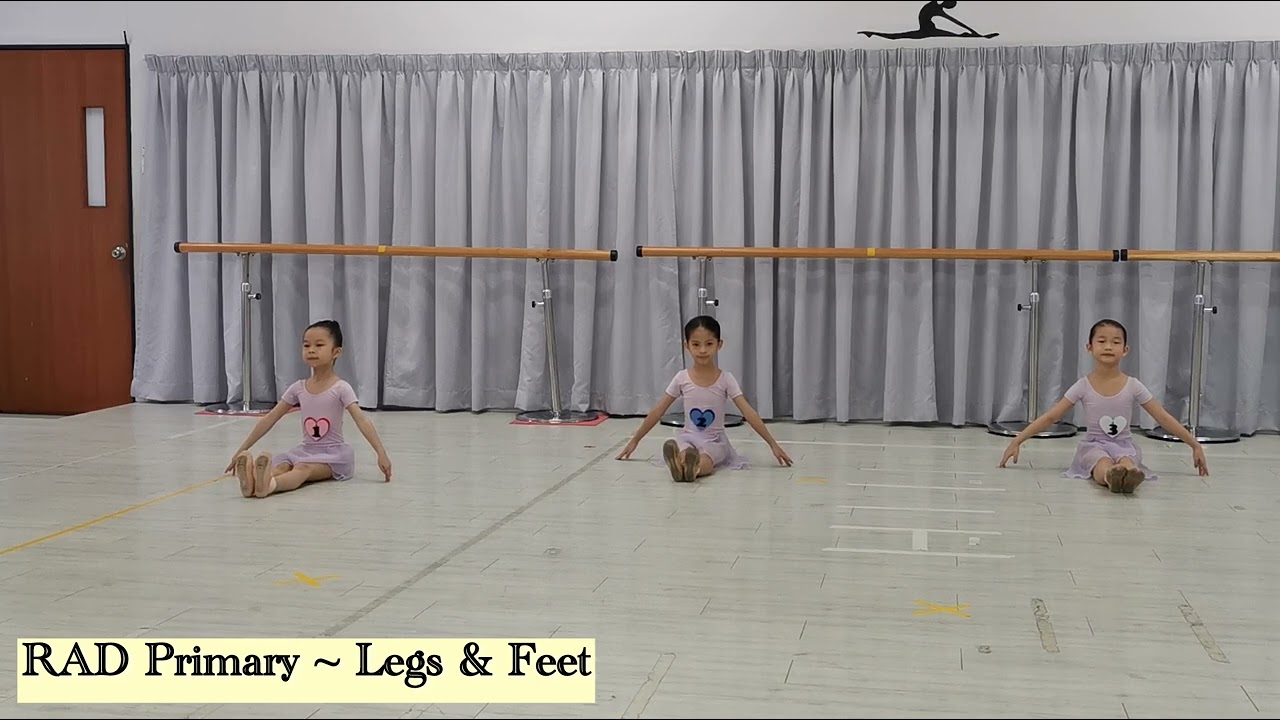 RAD Ballet Primary, Legs & Feet 