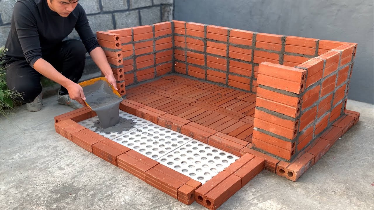 DIY Aquarium - Concrete Pouring IDEAS For A STUNNING Garden Corner!