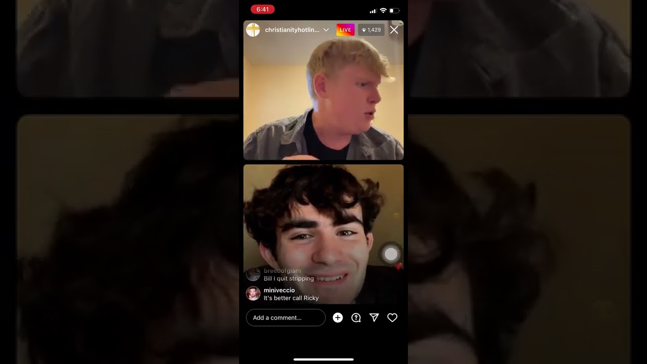 Bill Jensen / Ricky Berwick while making out with his cat - Christian Friendly Girlfriend