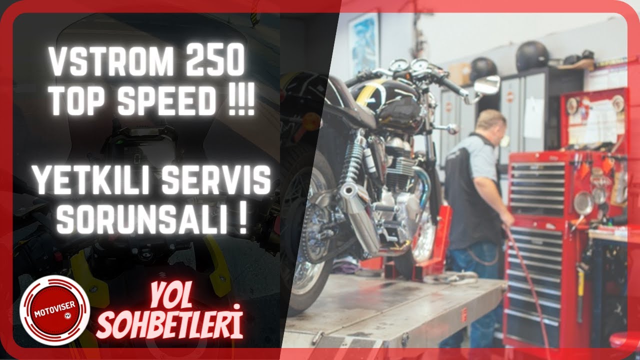 V-Strom 250 Top Speed! - Yetkili Servis Mi? Özel Servis Mi? Motosiklet Bakımını Nerede Yapmalıyız?