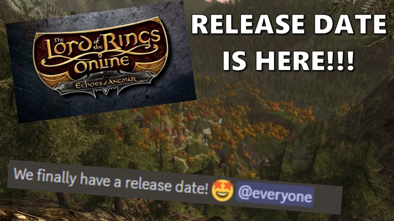 Echoes of Angmar RELEASE DATE!!! 2025 Lotro Classic IS HERE!!!