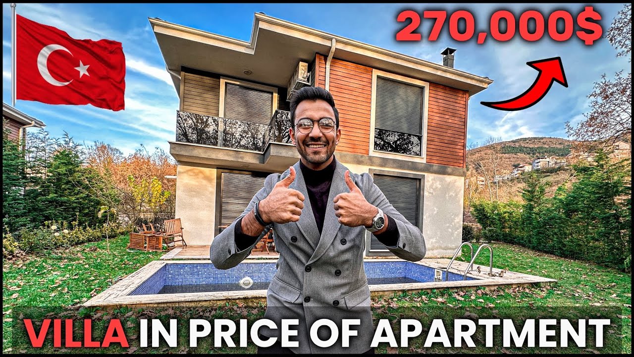 VILLA FOR SALE IN TURKEY 😍