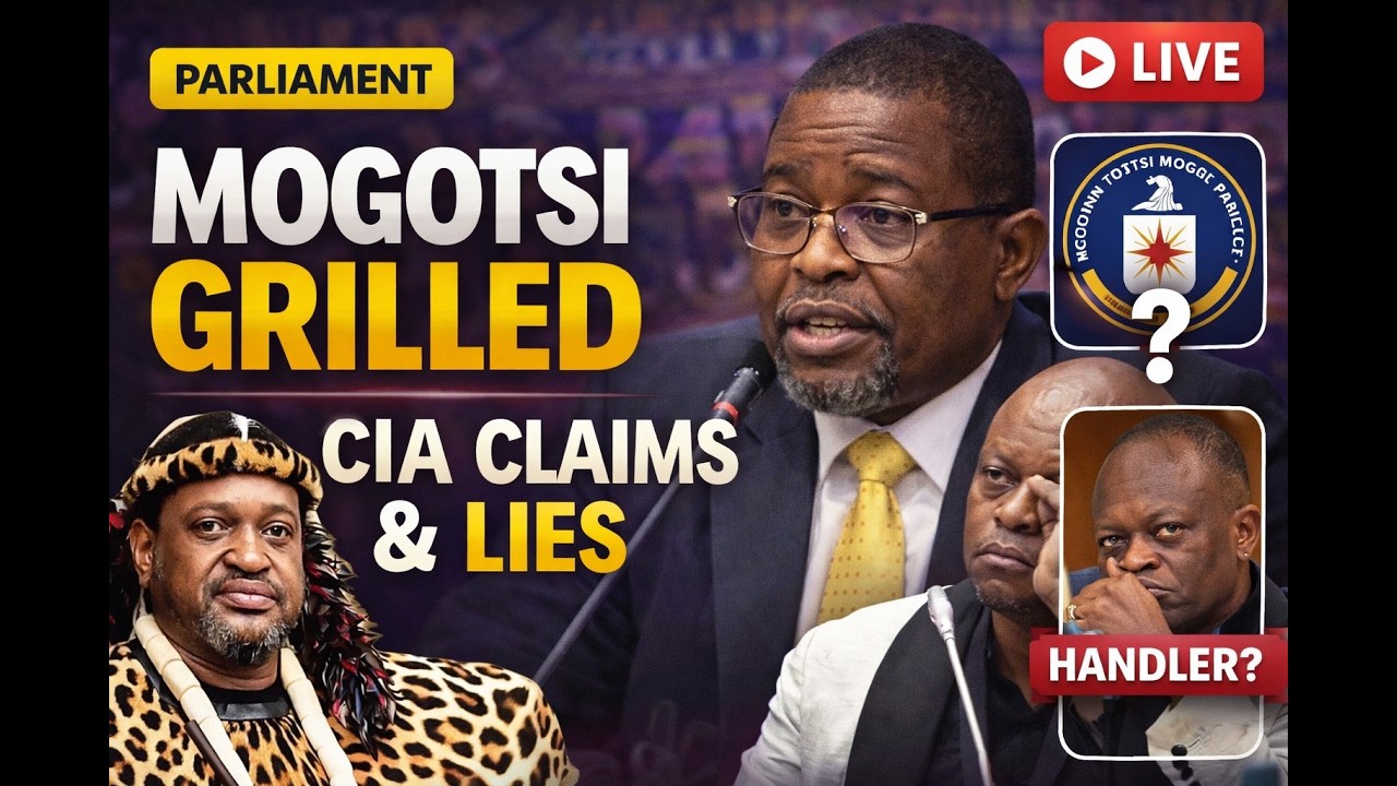 MOGOTSI QUESTIONED ON “ISRAEL COAL” ALLEGATIONS AND HANDLER CLAIMS