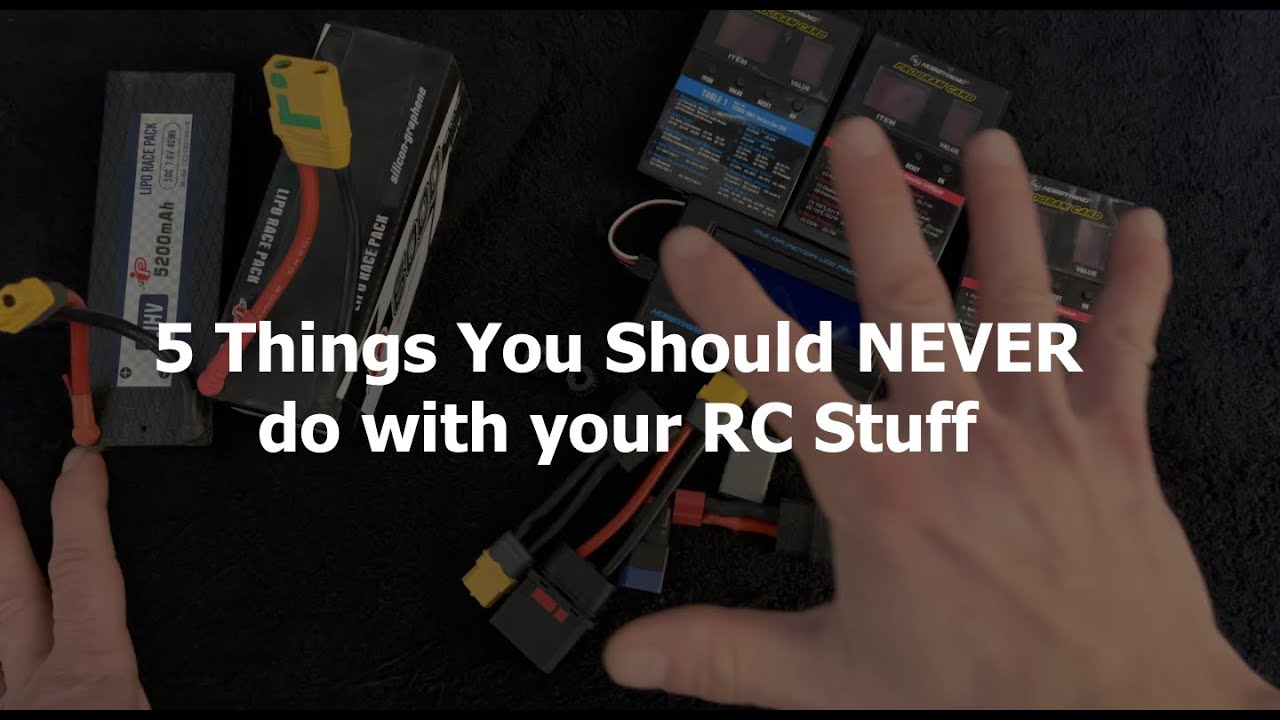 The Charlie Show /// Episode 308 /// 5 Things to Never Do with your RC