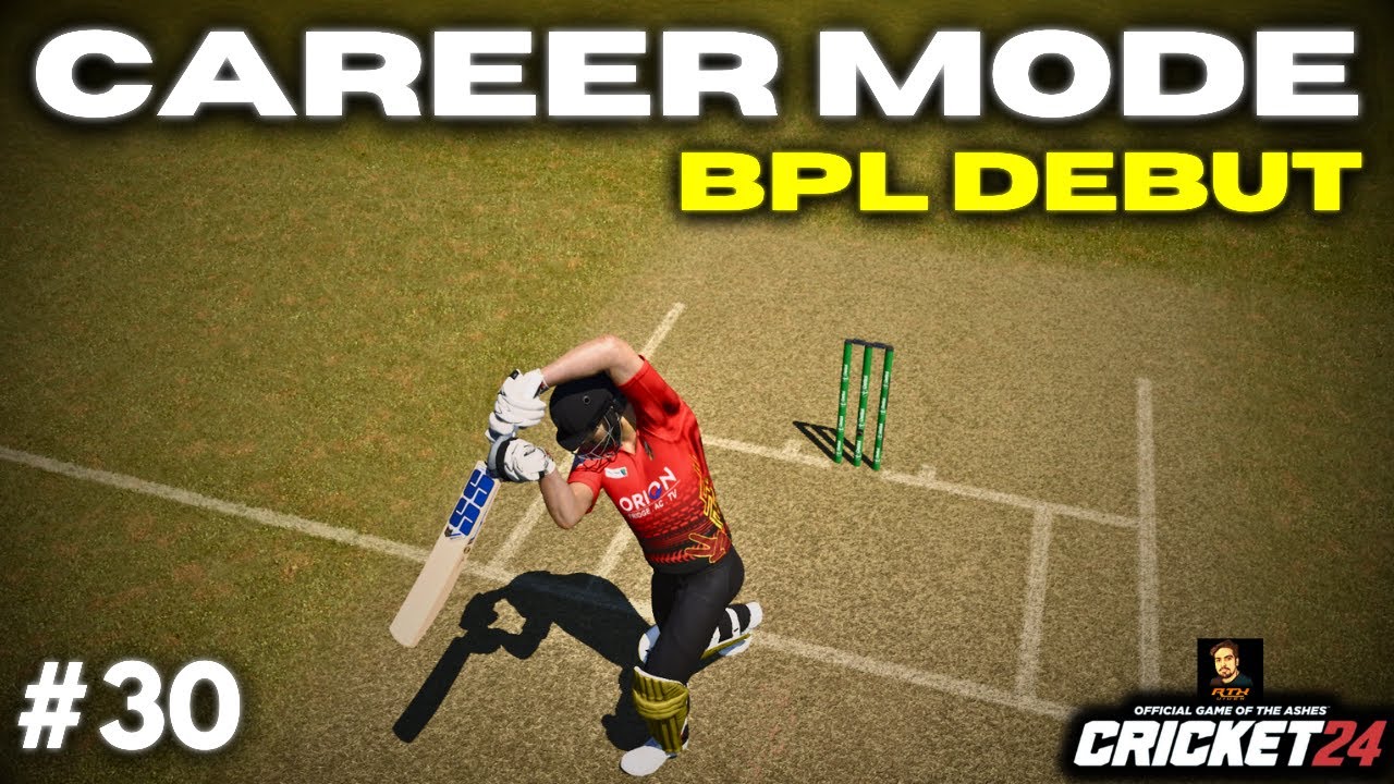 BPL Debut + Gold Medal In Gym - Cricket 24 My Career Mode - RtxVivek #30