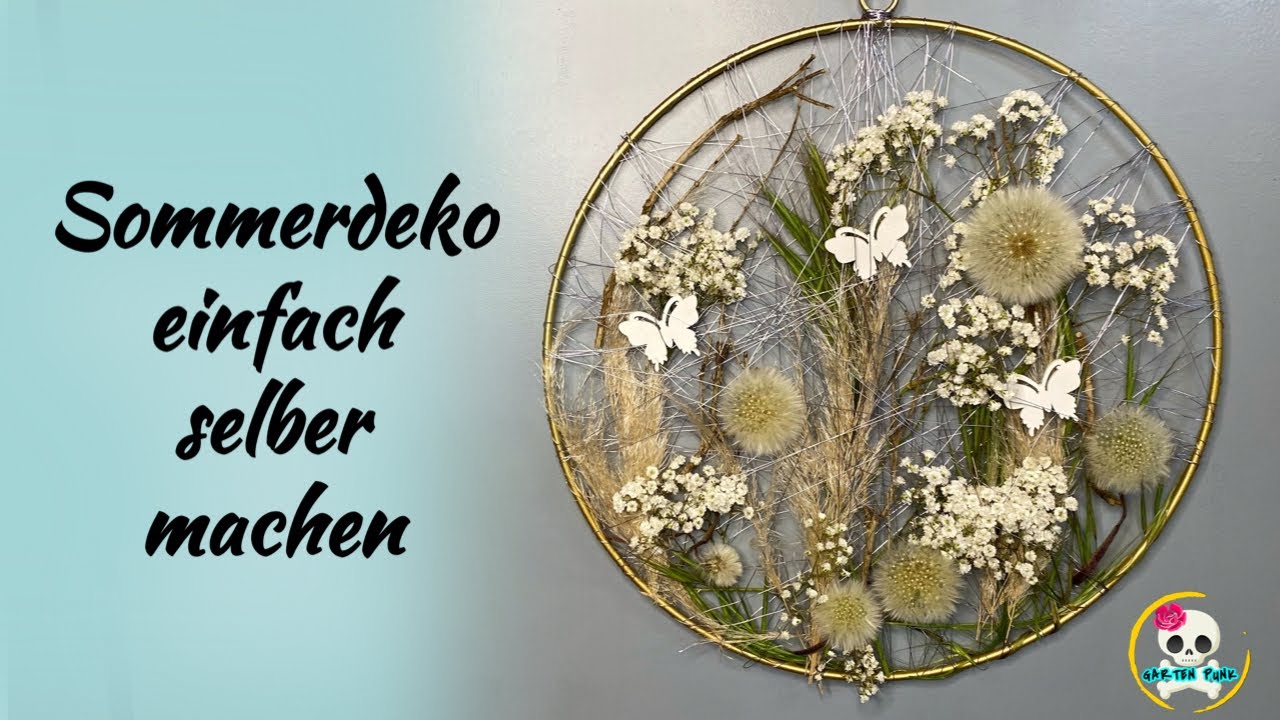 DIY - SOMMERDEKO NATÜRLICH und HALTBAR - SOMMERDEKO 2024