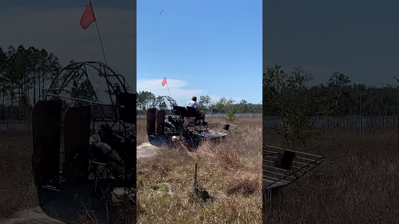 O435 lycoming airboat Florida air boating!