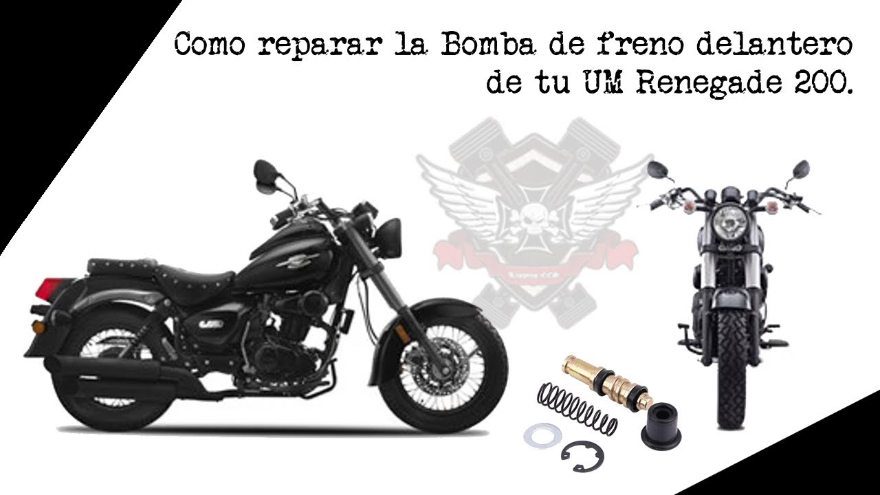 Cómo reparar la Bomba de freno superior de tu UM Renegade 200