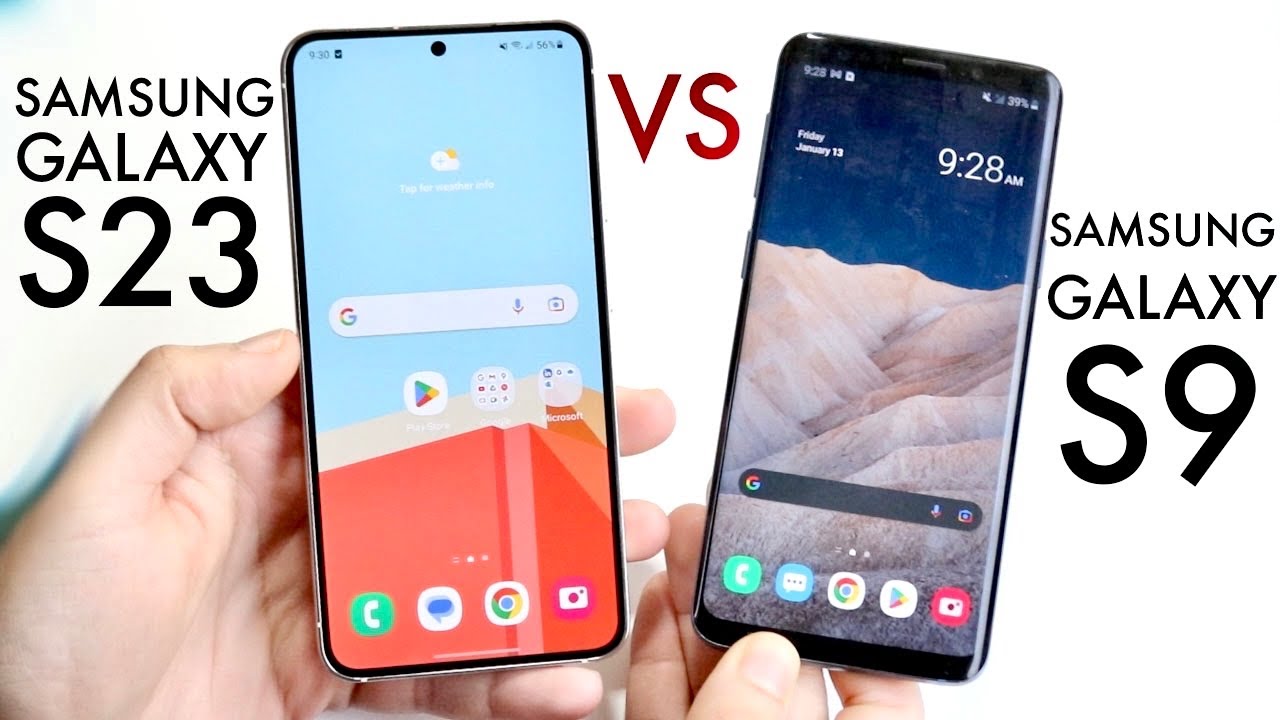 Samsung Galaxy S23 Vs Samsung Galaxy S9! (Comparison) (Review)