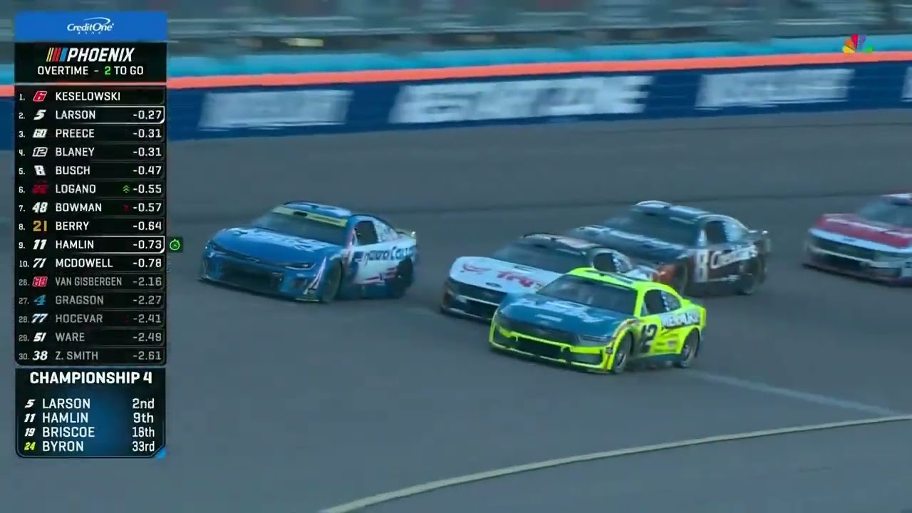 KYLE LARSON WINS THE 2025 NASCAR CUP SERIES CHAMPIONSHIP ON OVERTIME #nascar