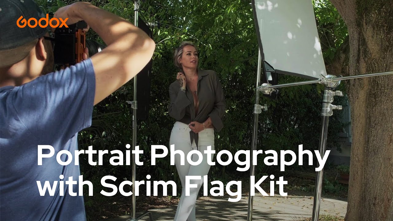 Portrait Photography with Scrim Flag Kit - Think Outside The Box