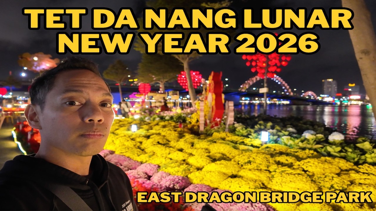 Da Nang Tet 2026: Inside the Massive Dragon Bridge Flower Festival!