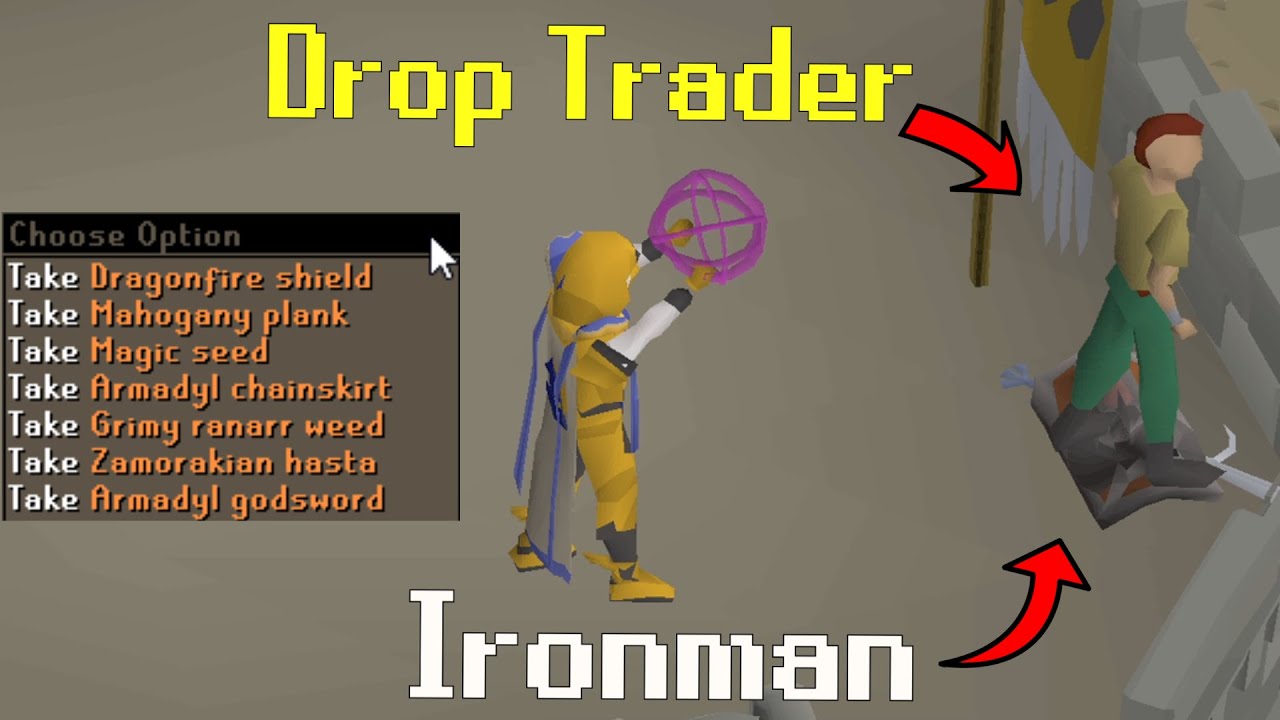 IRONMAN FOUND DROP TRADING HIS BANK - OSRS BEST HIGHLIGHTS - FUNNY, EPIC & WTF MOMENTS #76