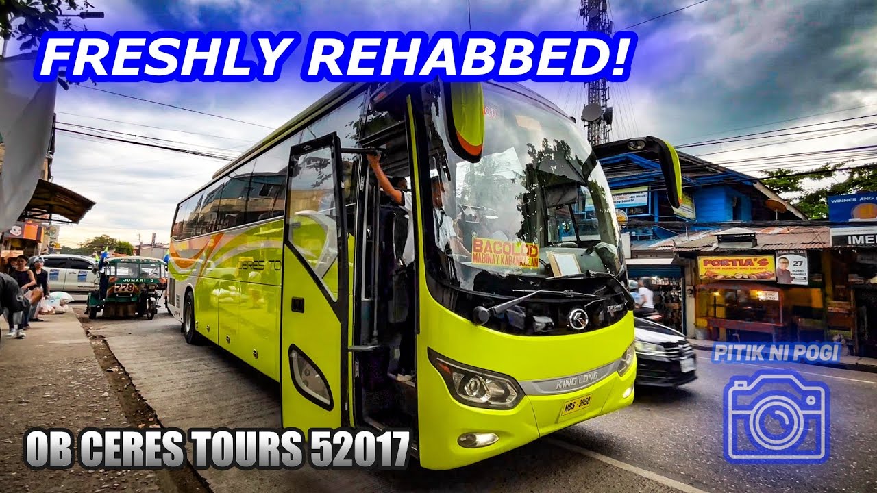 A Ride in Vallacar's Newly Rehabbed Bus! | Ceres Tours 52017