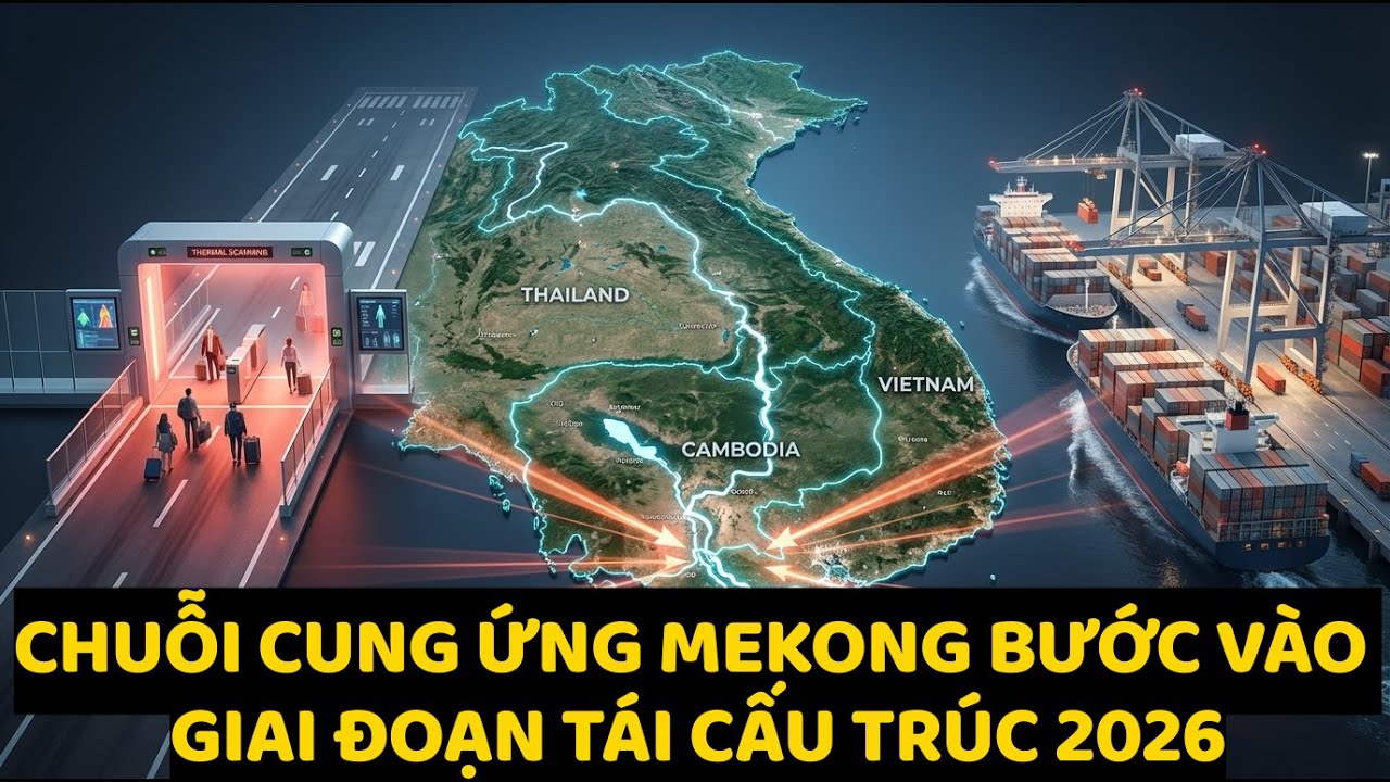 Đông Nam Á đầu 2026: Biên giới, dịch bệnh và cuộc tái cấu trúc logistics Mekong | Hồ Sơ Tin Tức NEWS