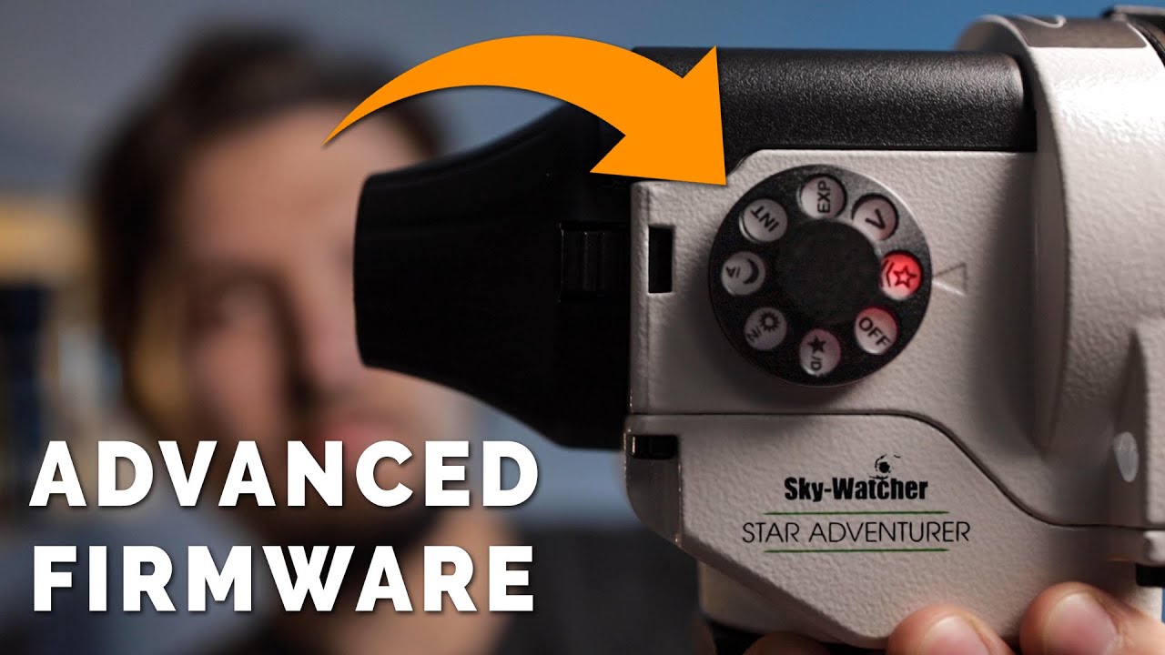 ADVANCED FIRMWARE for Sky-Watcher Star Adventurer - convenient sidereal tracking, astro timelapse