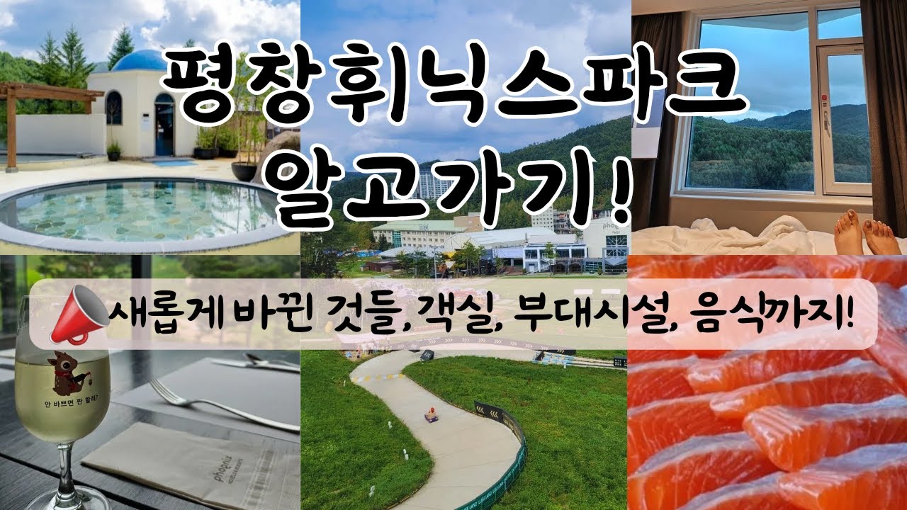 평창휘닉스파크가 달라졌어요!(24년하반기)#평창여행 #휘닉스파크