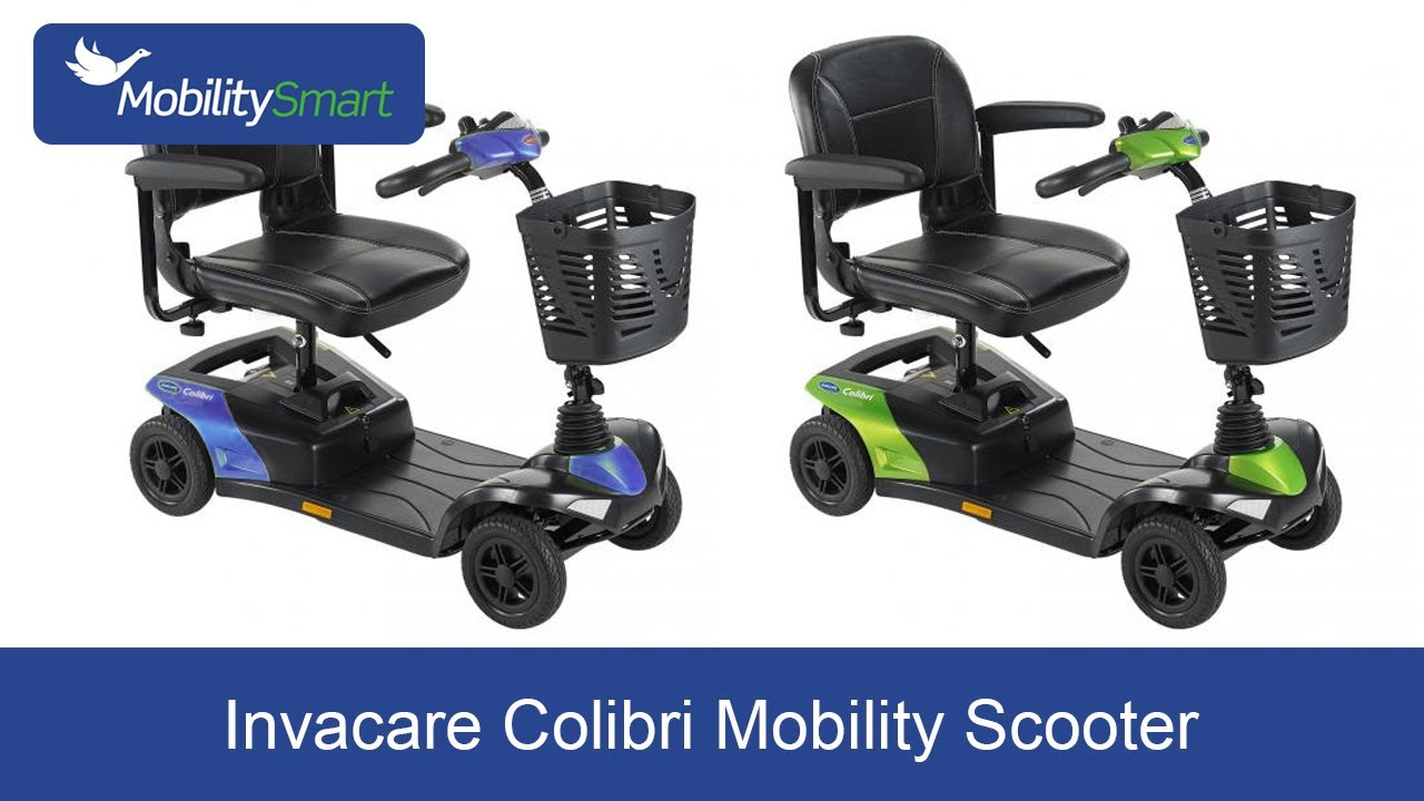 Invacare Colibri Mobility Scooter - 5 Colour Options Available